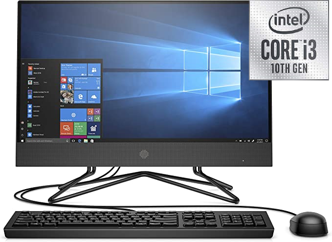 HP 200 G4 AIO DESKTOP 10th Core i3 4GB RAM 1TB HDD