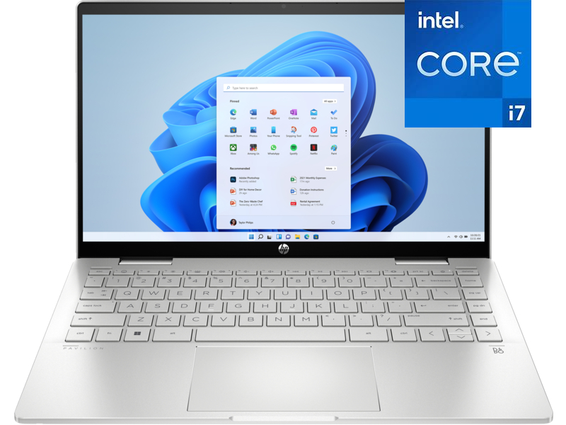 HP PAVILION X360 14-EK1039NIA Core I7 16gb ram 512gb ssd - Image 2