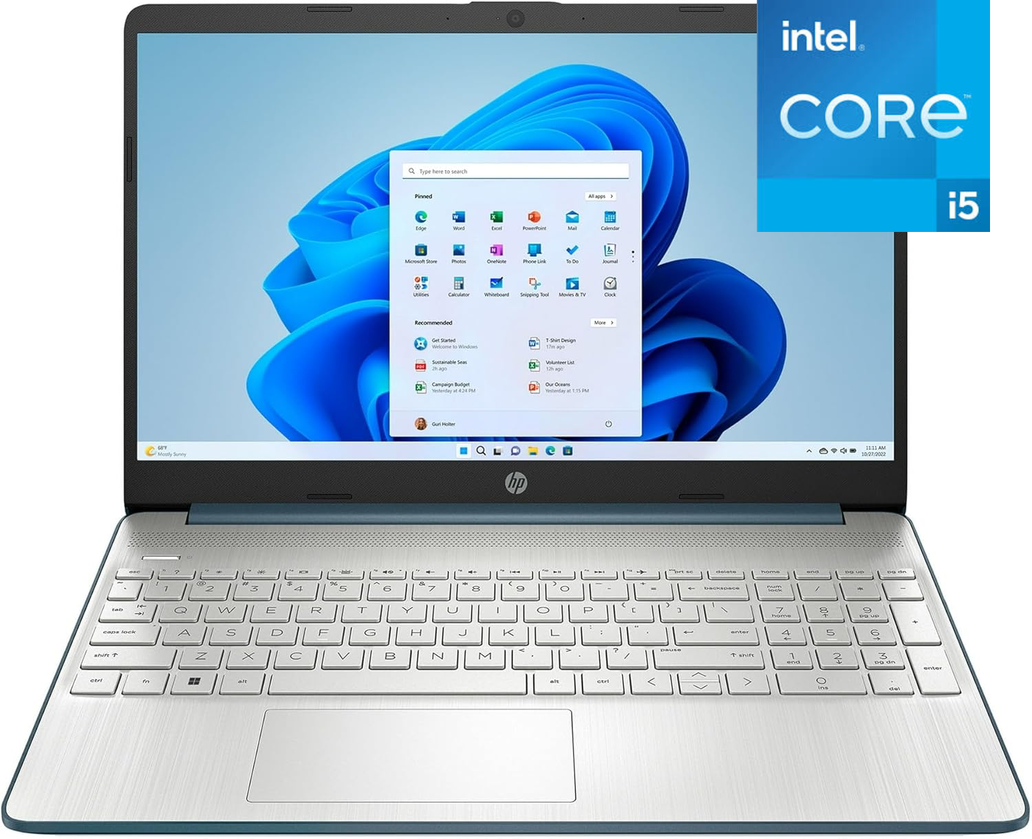 HP LAPTOP 15-DY5885WM CORE I5 8GB RAM 256GB SSD