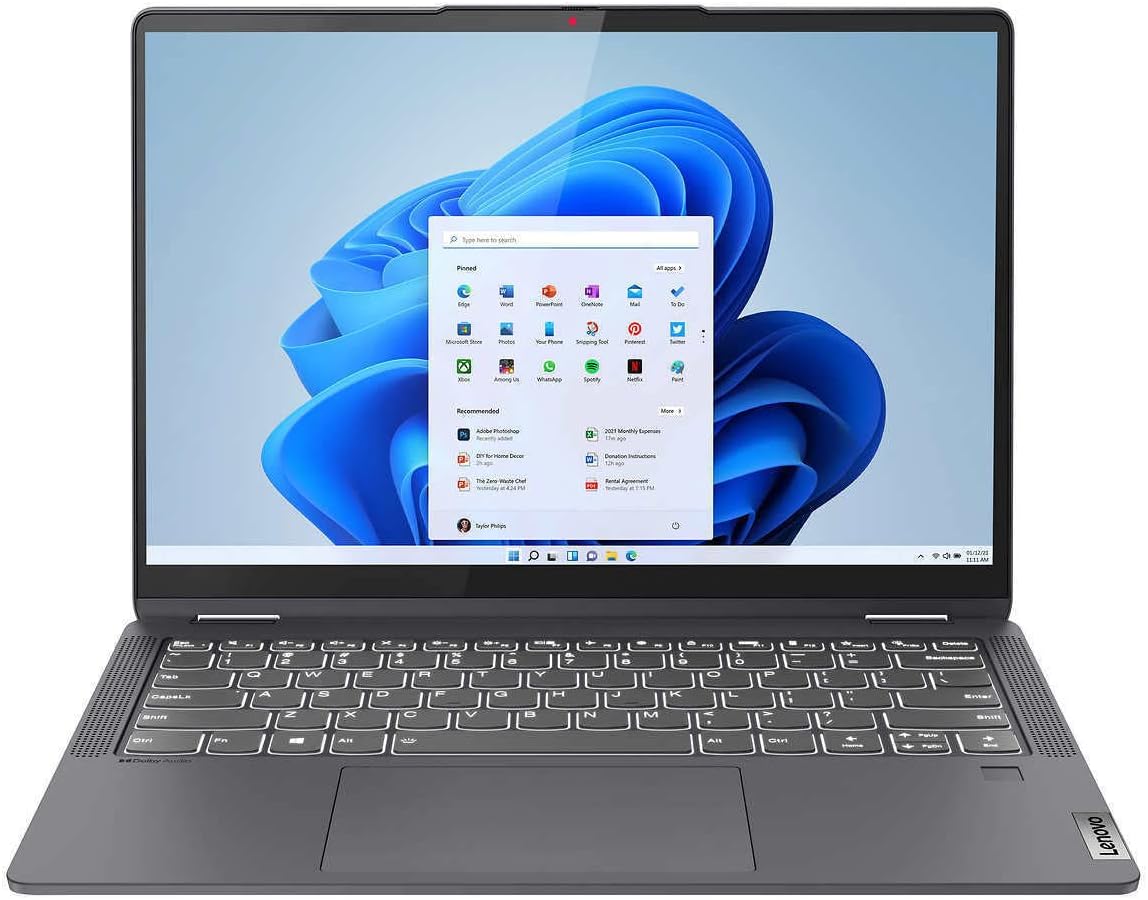 LENOVO IDEAPAD FLEX 5 2IN1 INTEL CORE I5 8GB RAM 512GB SSD BACKLIT KEYBOARD 14" TOUCHSCREEN WINDOWS 11 - Image 3