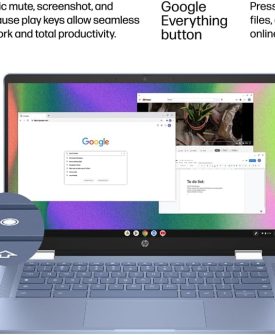 HP CHROMEBOOK X360 14B-CD0130WM INTEL CELERON 4GB RAM 128GB UFC 14"HD TOUCHSCREEN CHROME OS