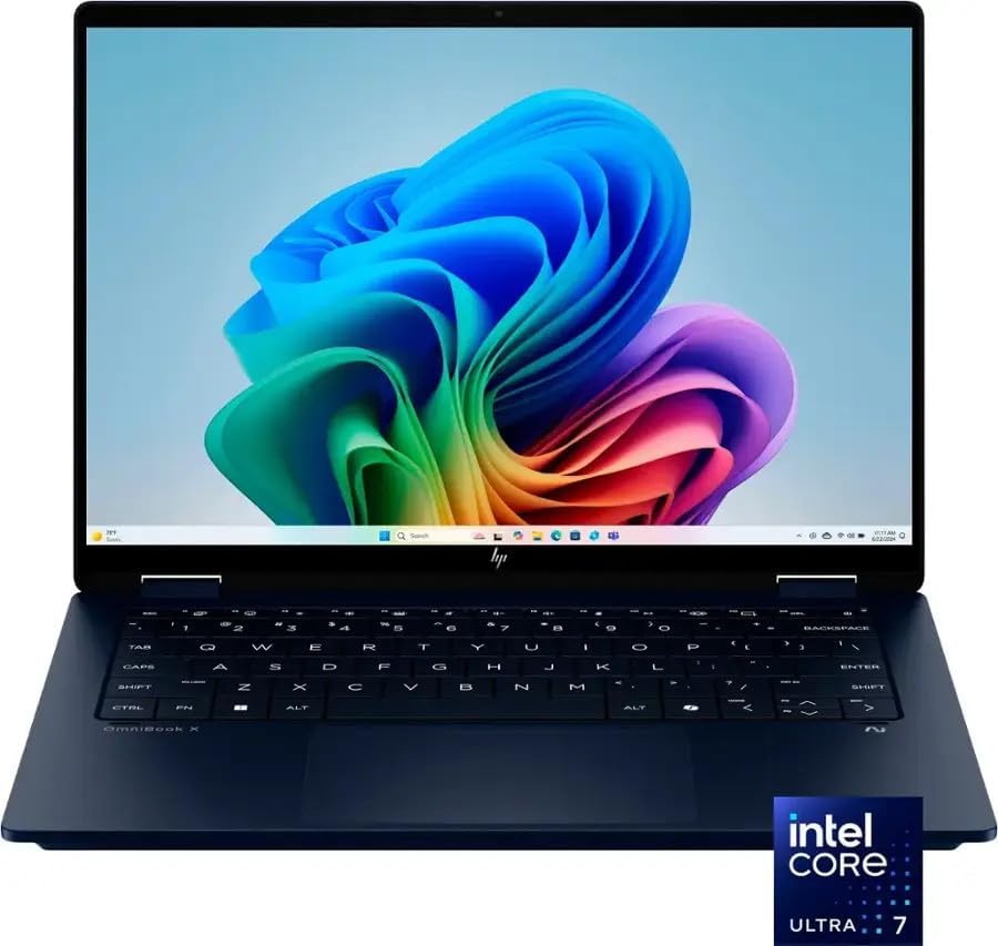 HP Omnibook X Flip 14-fm0023dx 14th Gen Intel Core Ultra 7 - 16GB RAM - 1TB Ssd 14"wuxga Backlit Windows 11 - Image 5