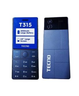 Tecno T315, 2.0 Display, FM, loud Speaker, touch, 2000mah Blue