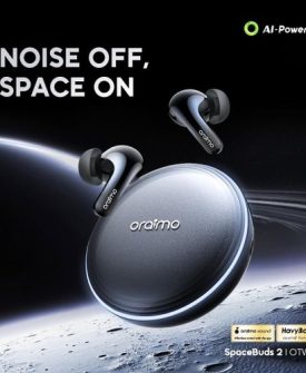 Oraimo SpaceBuds 2 AI Smart 45hrs Playtime True Wireless Earbuds